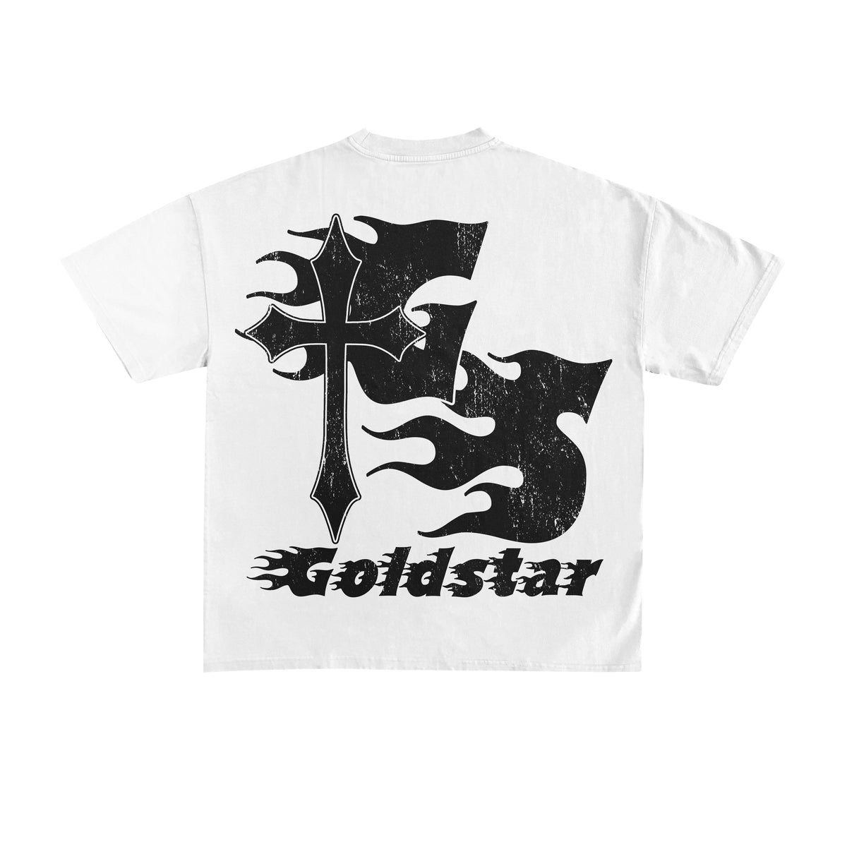 GS on Fire Short Sleeve - Black front