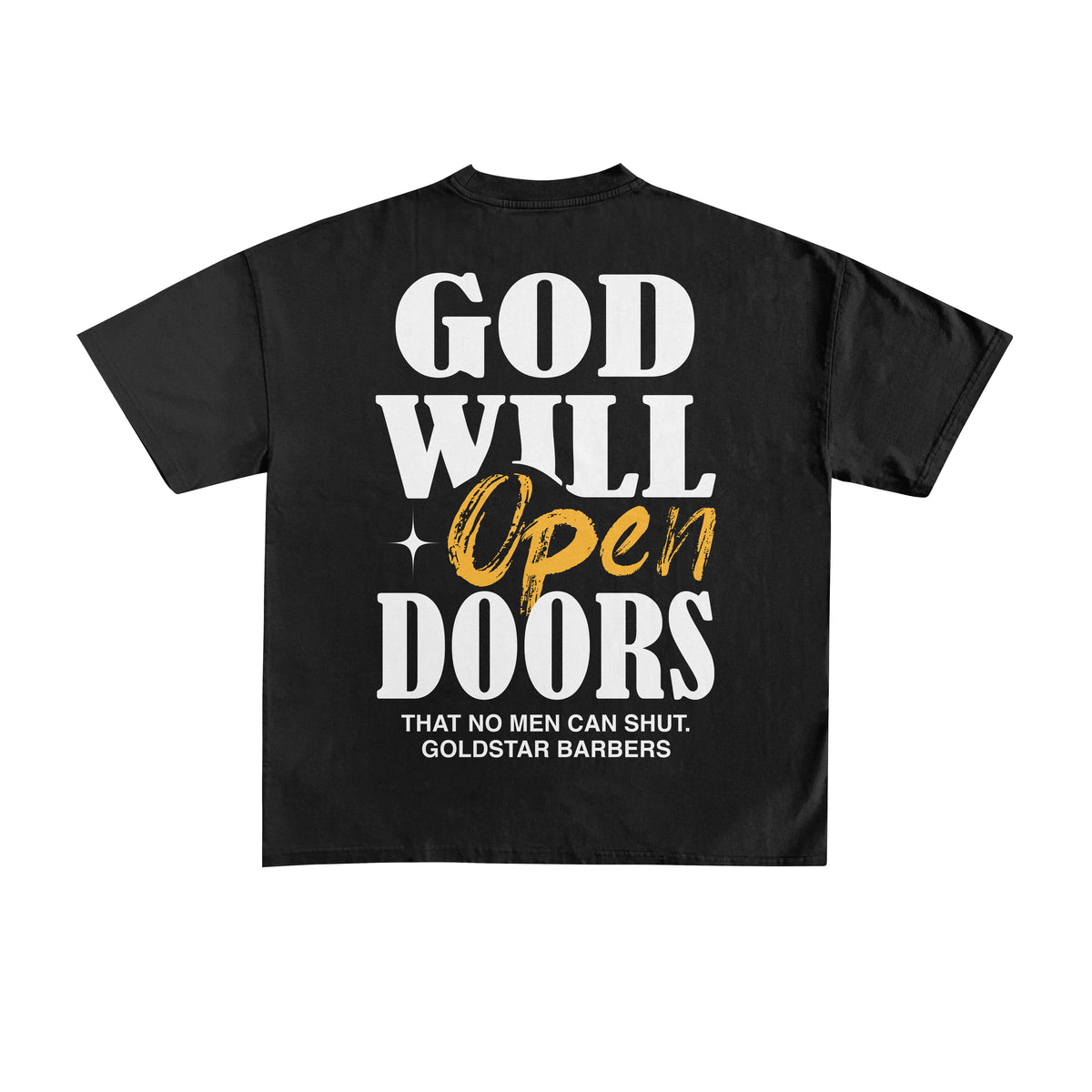 Goldstar God Will Open Doors Tee